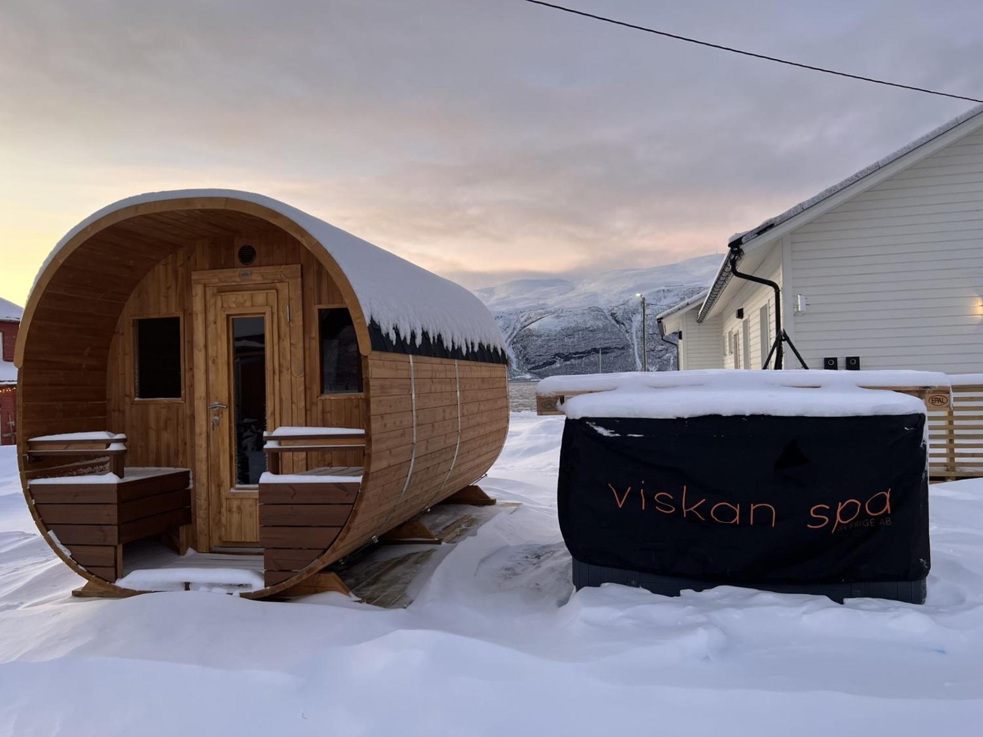 Alpan Apartments, Lyngenfjord Olderdalen Екстериор снимка
