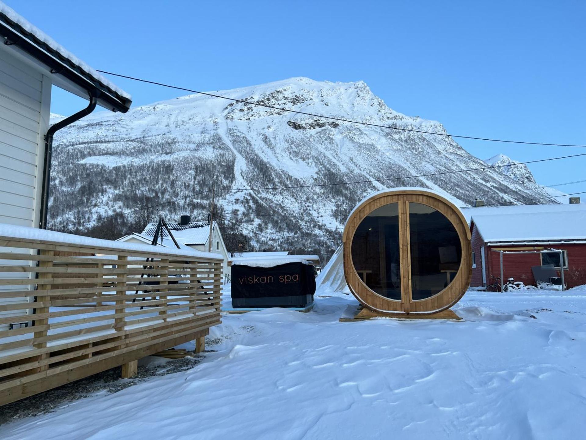 Alpan Apartments, Lyngenfjord Olderdalen Екстериор снимка