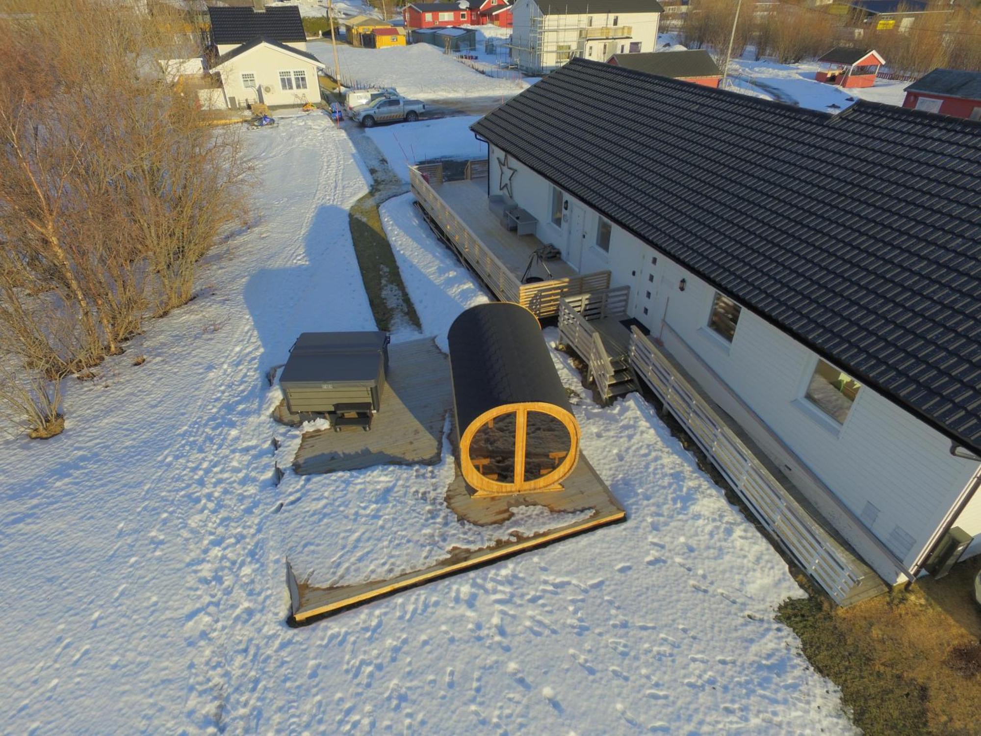Alpan Apartments, Lyngenfjord Olderdalen Екстериор снимка